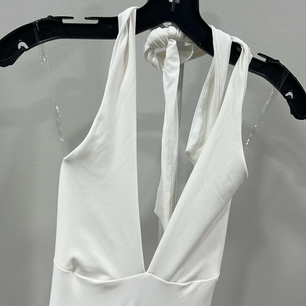 Nookie x REVOLVE Illegal Halter Gown in White - Picture 7 of 13